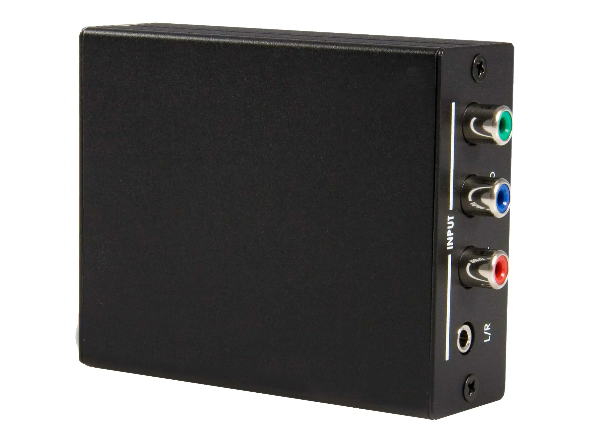 StarTech Component YPbPr und YCbCr auf HDMI Video-Konverter mit Audio - Videokonverter - Component-Video - HDMI - Schwarz