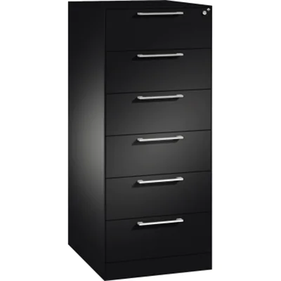 C+P Karteischrank Asisto 146224622S10027 A5 quer sgr/sgr