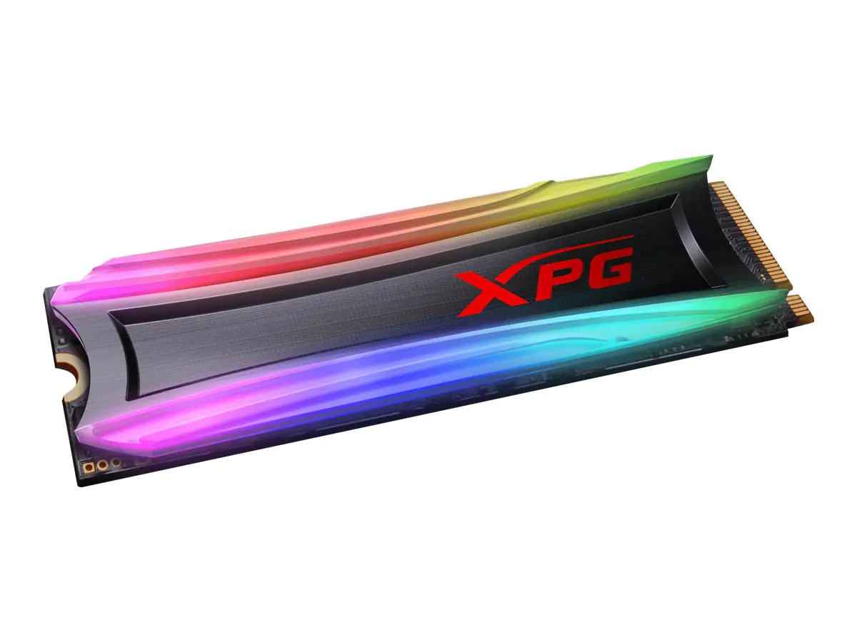 ADATA XPG Spectrix S40G RGB - SSD - 4 TB - intern - M.2 2280 - PCIe 3.0 x4 (NVMe) - 256-Bit-AES