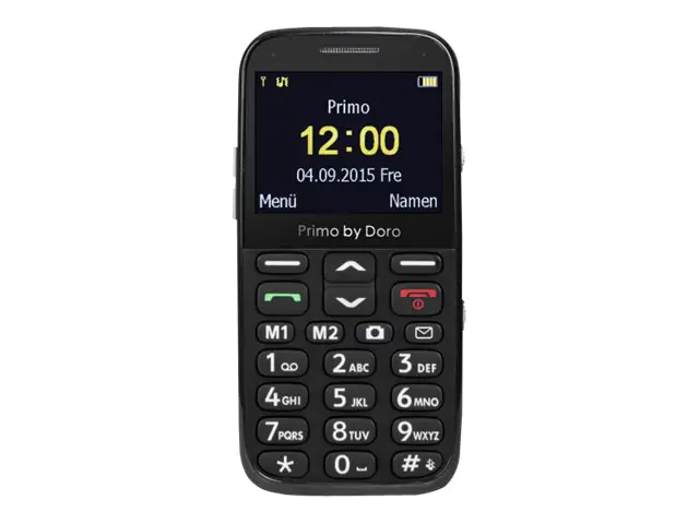 DORO Primo 366 - Mobiltelefon - 320 x 240 Pixel - TFT - 0,3 MP - Schwarz
