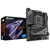 AORUS B760 ELITE AX - 1.X - Motherboard - ATX - LGA1700-Sockel - B760 Chipsatz - USB-C 3.2 Gen2, USB 3.2 Gen 1, USB 3.2 Gen 2 - 2.5 Gigabit LAN, Wi-Fi 6E, Bluetooth - Onboard-Grafik (CPU erforderlich) - HD Audio (8-Kanal)