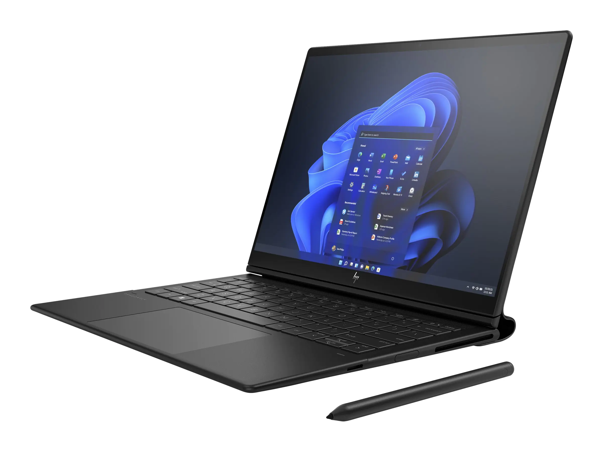 HP Dragonfly Folio G3 Notebook - Slider - Intel Core i5 1235U / 1.3 GHz - Win 11 Pro - Intel Iris Xe Grafikkarte - 16 GB RAM - 512 GB SSD NVMe - 34.3 cm (13.5") IPS Touchscreen 1920 x 1280 - Wi-Fi 6E - 4G LTE-A Pro - kbd: Deutsch - mit HP Wolf Pro Securit