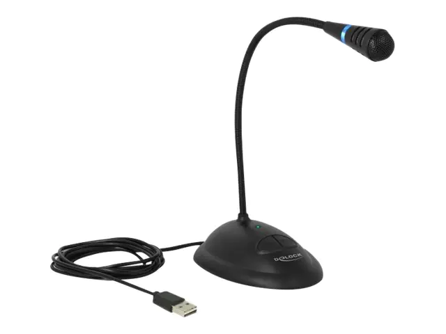 DeLOCK - Mikrofon - USB - Schwarz