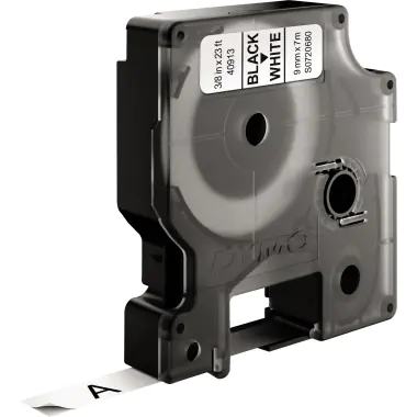 DYMO Schriftbandkassette D1 2093096 9mmx7m sw auf ws 10St.