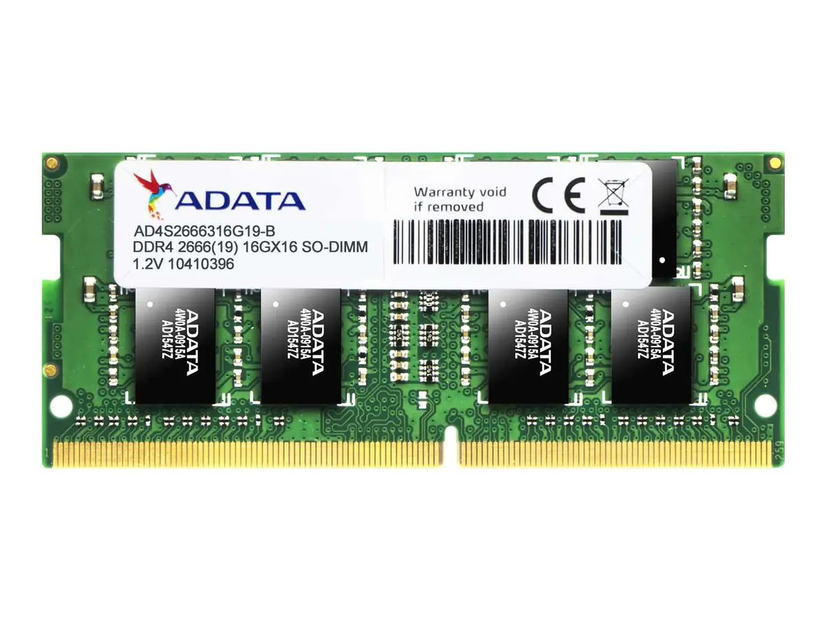 ADATA Premier Series - DDR4 - Modul - 8 GB - SO DIMM 260-PIN - AD4S2666W8G19-RGN