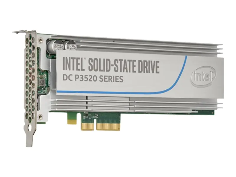 Intel Solid-State Drive DC P3520 Series - 2 TB SSD - intern - PCI Express 3.0 x4 (NVMe) - 256-Bit-AES