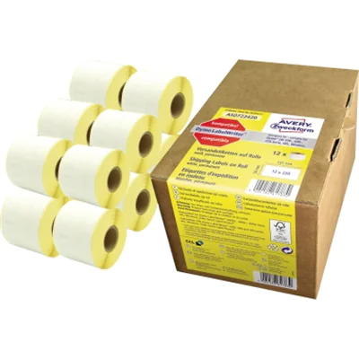 Avery Zweckform Etiketten Papier Weiß 1 St. Permanent haftend AS0722420