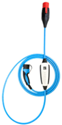 NRGkick Standard, Blau, Typ 2, Typ 2, Schwarz, Abgewinkelt, Gerade 12701001