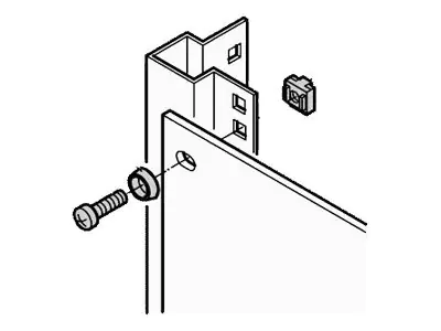 SCHROFF Schrauben für Rack (Packung mit 32) 21190-435