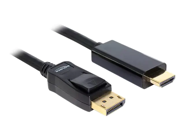 Delock - Adapterkabel - DisplayPort männlich zu HDMI männlich - 3 m