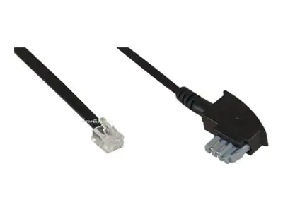 InLine - Netzwerkkabel - RJ-12 (M) zu TAE-N (M) - 3 m