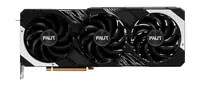 Palit GeForce RTX 4080 GamingPro - Grafikkarten - GeForce RTX 4080 - 16 GB GDDR6X - PCIe 4.0 - HDMI, 3 x DisplayPort - Iron Black, silbergrau - Box