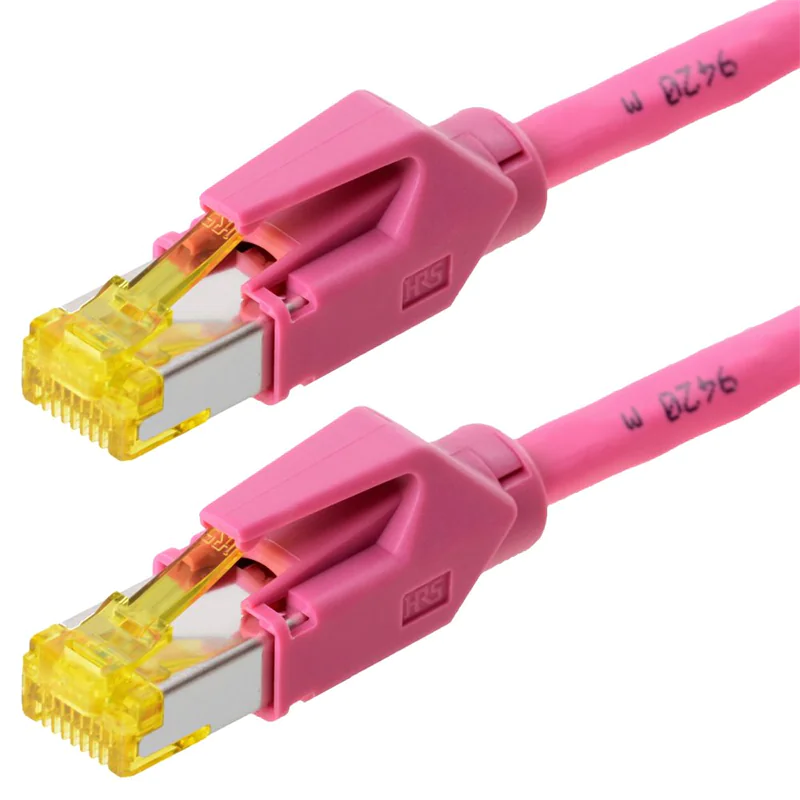 Draka UC900 SS27 - Patch-Kabel - RJ-45 (M) bis RJ-45 (M) - 2 m - SFTP, PiMF - CAT 6a - geschirmt, halogenfrei, ohne Haken