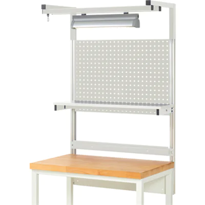 RAU Werkzeugwand 04 1.000 x 1.380 x 350 mm (B x H x T) Stahl, pulverbeschichtet lichtgrau