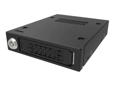 Cremax ICY Dock MB601VK-B - Mobiles Speicher-Rack - Ultra M.2 Card - U.2 - mattschwarz