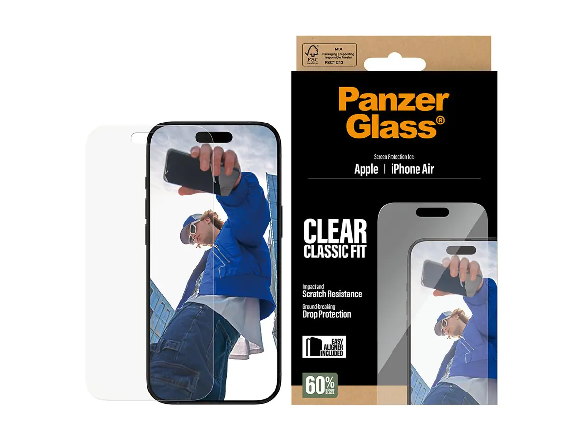 PanzerGlass Displayschutz Classic Fit iPhone Air