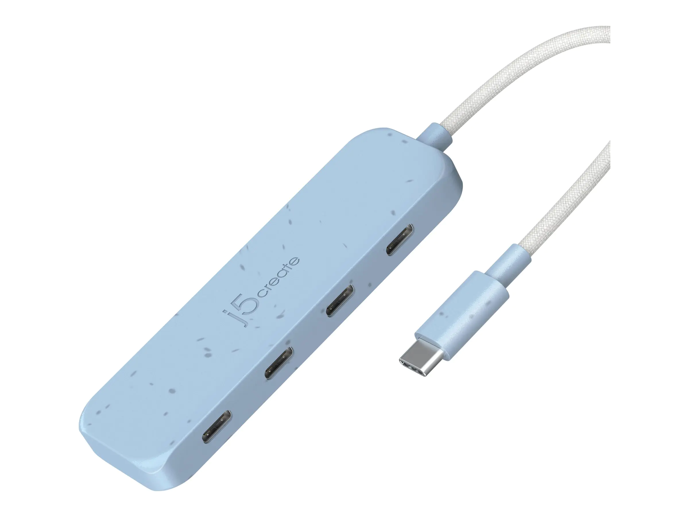 j5create JCH345EC - Hub - umweltfreundlich, USB-C JCH345EC-N