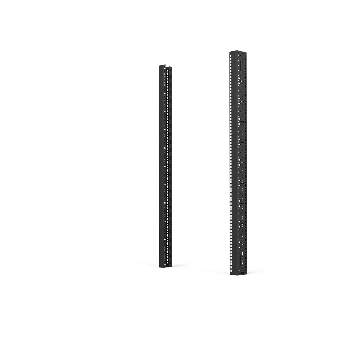 SCHROFF 19"PANEL/SLIDE MOUNT 24U RAL7021 - Rack-Zubehör