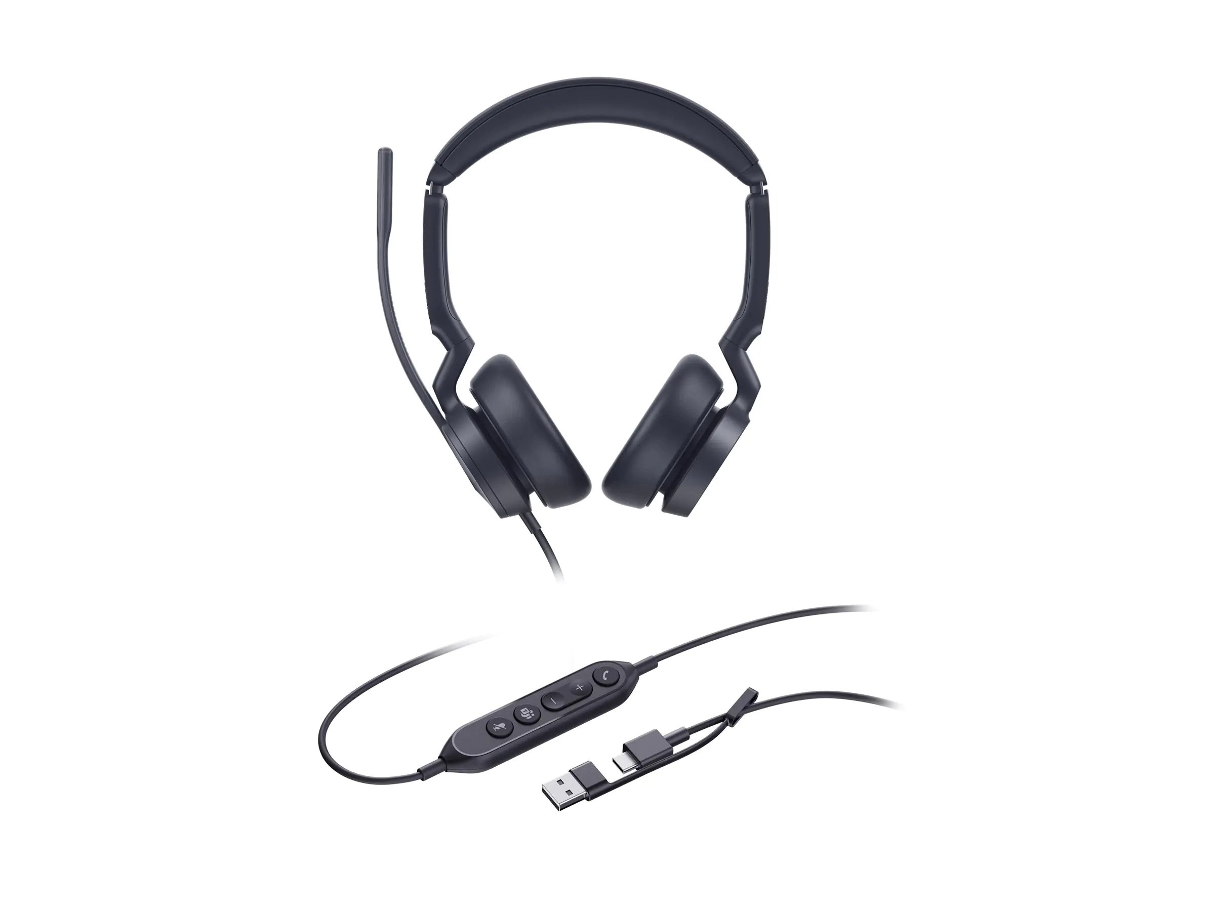 Yealink UH46 Dual UC USB-C/A Headset - Kabelgebunden - 20 - 20000 Hz - Büro/Callcenter -