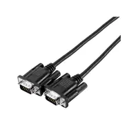 exertis Connect Eco - VGA-Kabel - HD-15 (VGA) (M) zu HD-15 (VGA) (M) - 1.8 m - Daumenschrauben - Schwarz