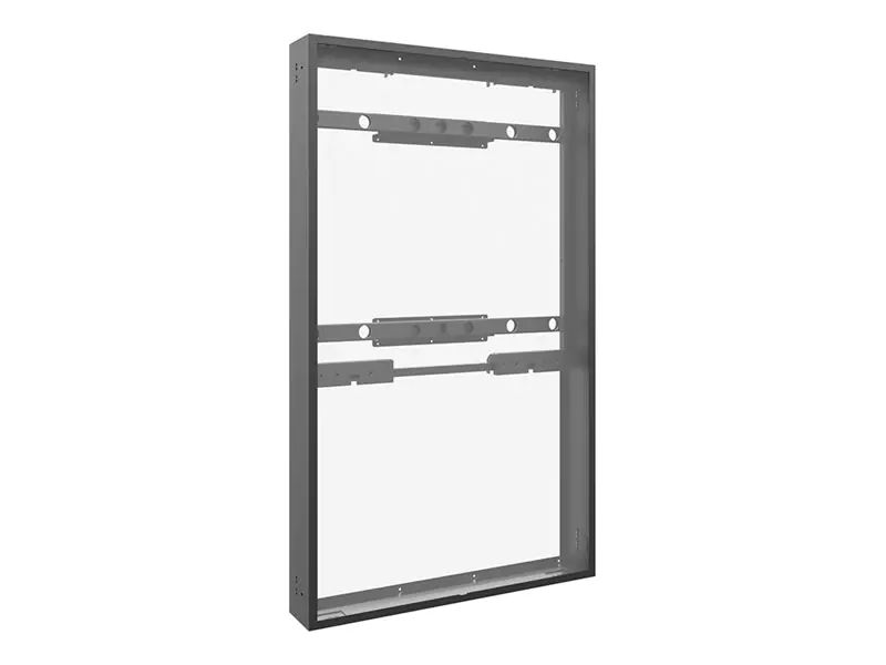 Hagor WH - Befestigungskit (Cover-Set) - für Flachbildschirm - Hochformat - Kunststoff -