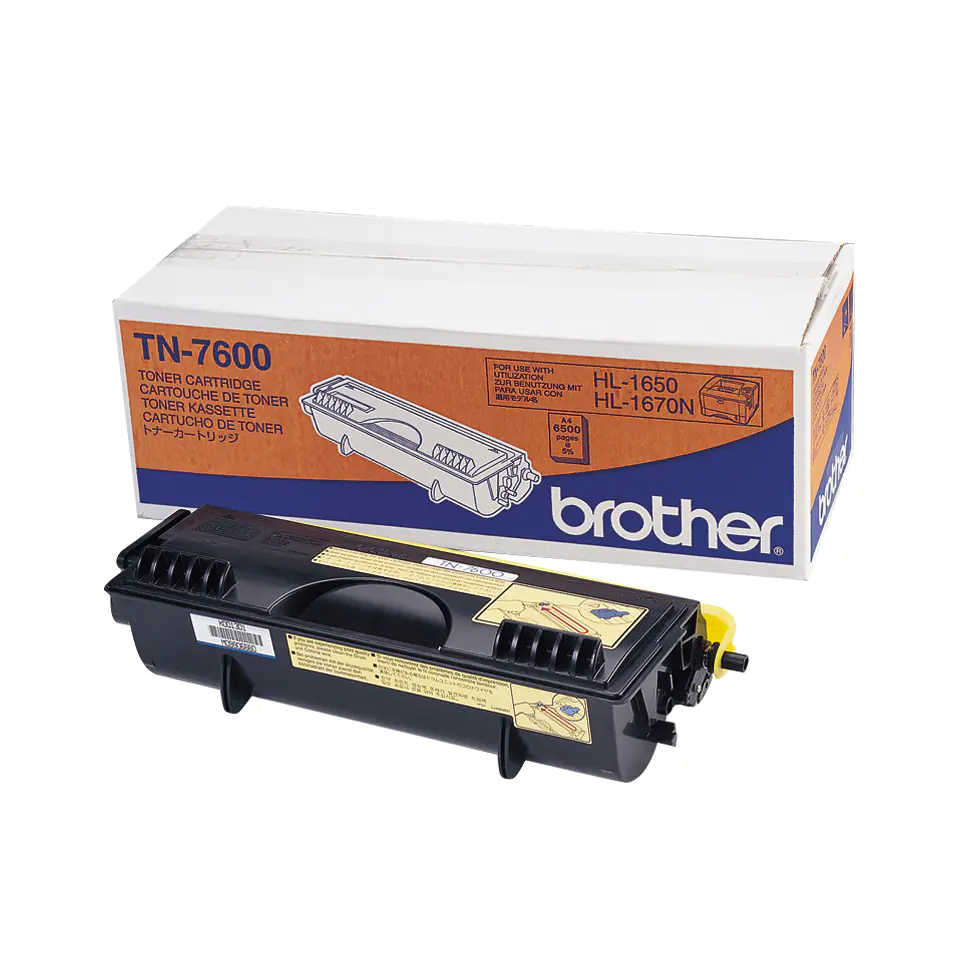 Brother TN7600 - Schwarz - Original - Tonerpatrone - für Brother DCP-8020, 8025, HL-1650, 1670, 1850, 1870, 5030, 5040, 5050, 5070, MFC-8420, 8820