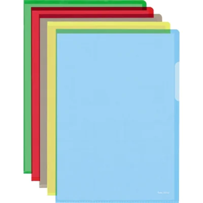 Bene Sichthülle 205000SO DIN A4 HPVC sortiert 100 St./Pack.