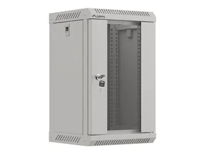 Lanberg WF11 Series - Schrank Netzwerkschrank - 300 x 300, with glass door, flat pack - geeignet