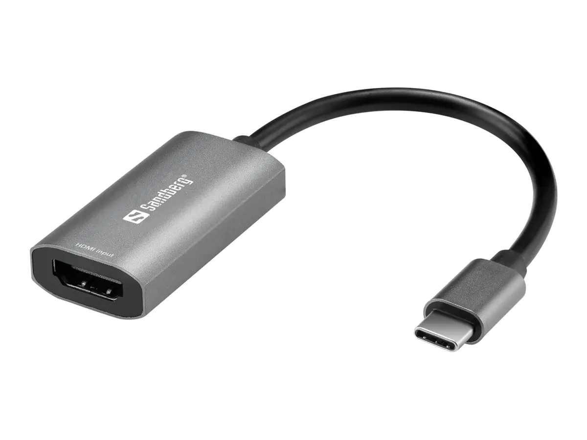 SANDBERG Videoadapter - HDMI weiblich zu USB-C männlich 136-36