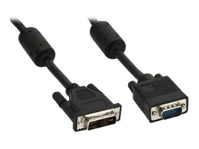 InLine - VGA-Kabel - DVI-A (M) zu HD-15 (VGA) (M) - 5 m