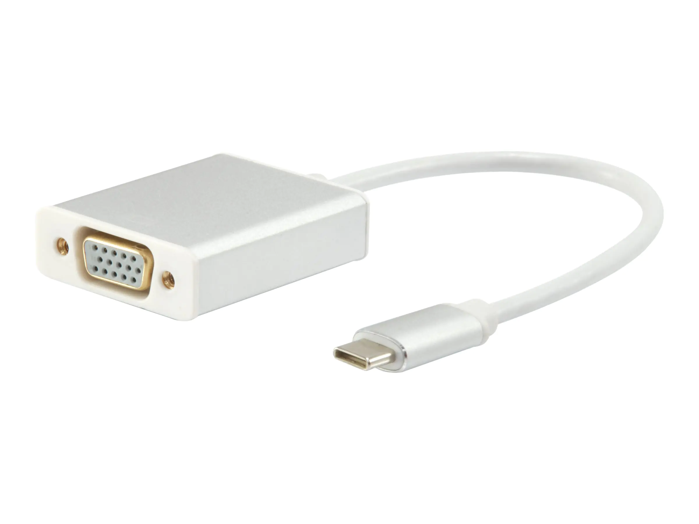 Equip - Videoadapter - 24 pin USB-C (M) zu HD-15 (VGA) (W) - 15 cm