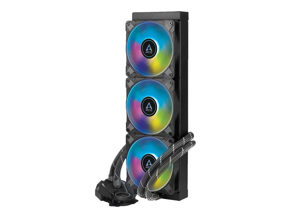 Arctic Liquid Freezer II 360 A-RGB - Prozessor-Flüssigkeitskühlsystem - (für: LGA1156, LGA1155, LGA1150, LGA1151, LGA2011-3 (Square ILM), AM4, LGA2066 (Square ILM) Socket, LGA1200) - 120 mm - Schwarz