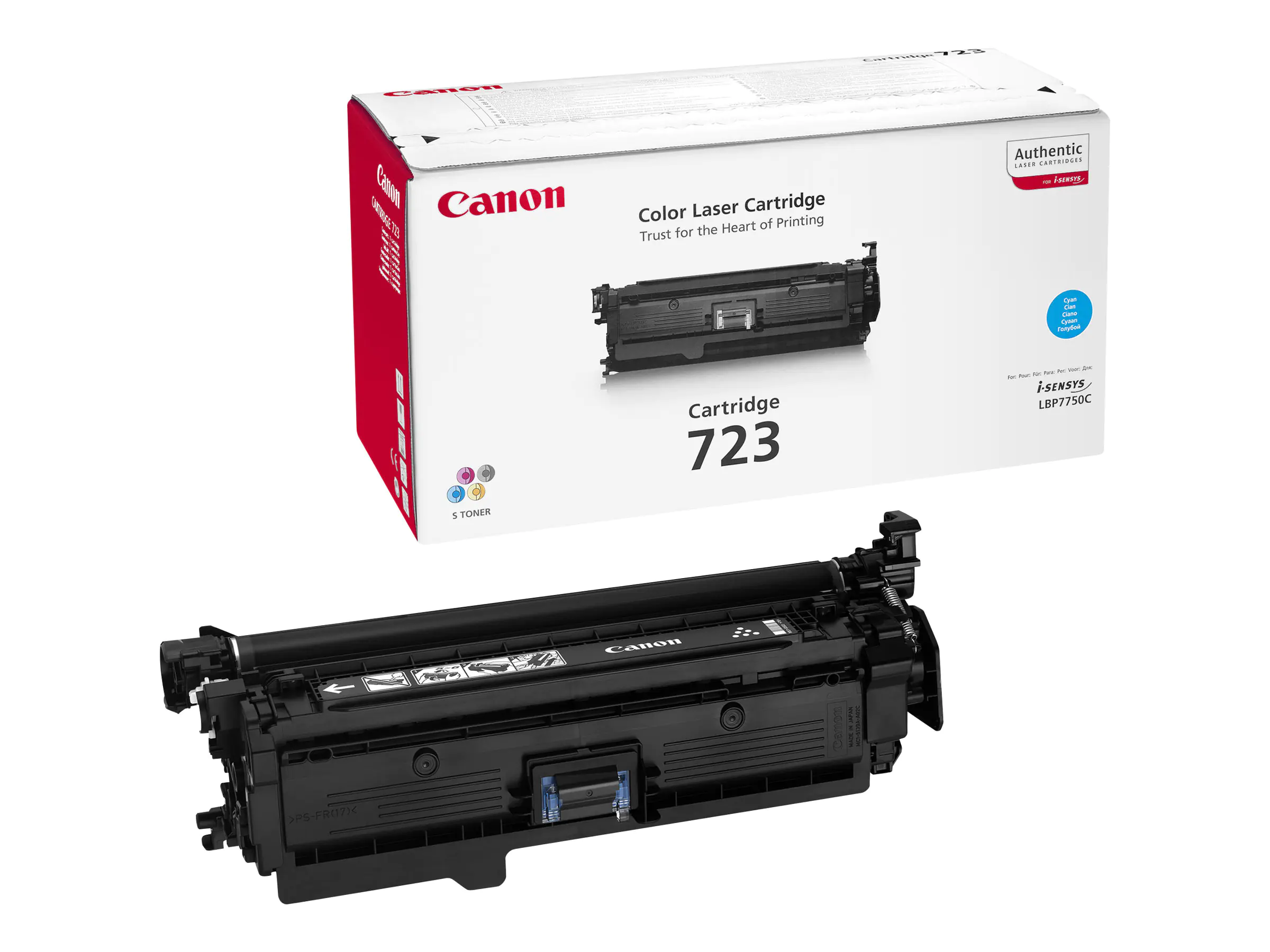 Canon 723 C - Cyan - original - Tonerpatrone