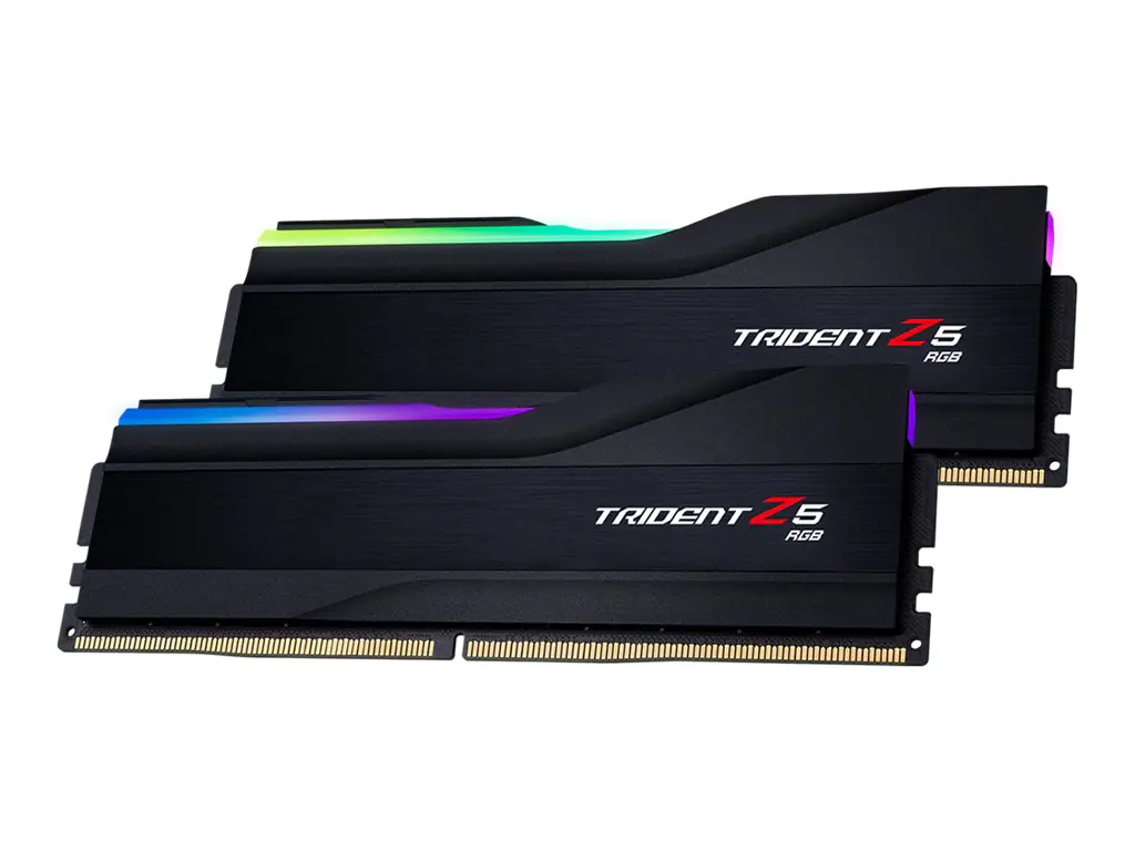 G.Skill Trident Z5 RGB - DDR5 - Kit - 32 GB: 2 x 16 GB - DIMM 288-PIN - 5600 MHz / PC5-44800 - CL36 - 1.2 V - ungepuffert - non-ECC - mattschwarz