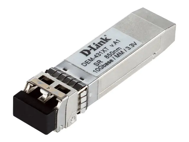 D-Link DEM 431XT - SFP+-Transceiver-Modul - 10GbE - 10GBase-SR - bis zu 300 m - für DGS 3630; DMS 3130; DXS 1100, 1210, 3400, 3600; Web Smart DXS-1210-12