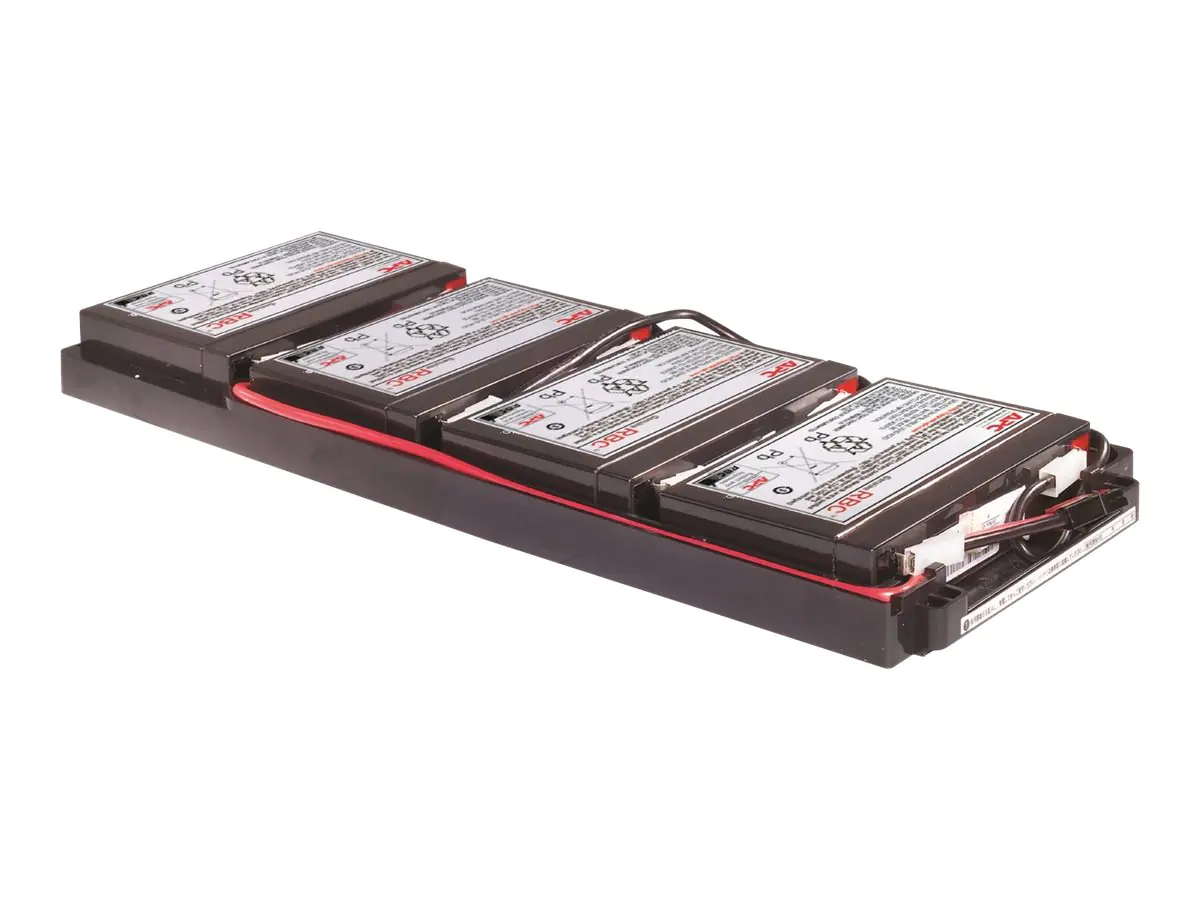APC Replacement Battery Cartridge #34 - USV-Akku - Bleisäure - Schwarz - für P/N: SUA1000RM1U, SUA1000RMI1U, SUA750RM1U, SUA750RMI1U