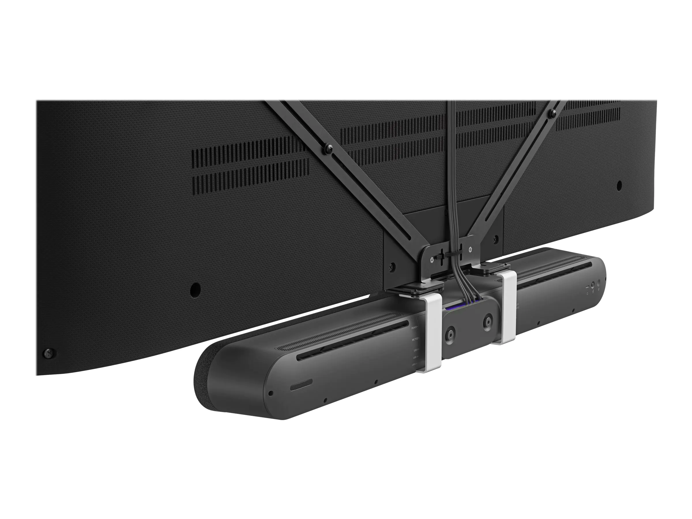 Logitech For Zoom Rooms Appliances Small Room - Kit für Videokonferenzen (Videoleiste, Touch-Controller) - Zoom Certified, Zertifiziert für Microsoft Teams, GoToRoom zertifiziert, RingCentral Certified, Pexip Certified