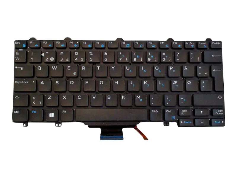 Origin Storage Dell - Ersatztastatur Notebook - mit DualPoint KB-6N4P3