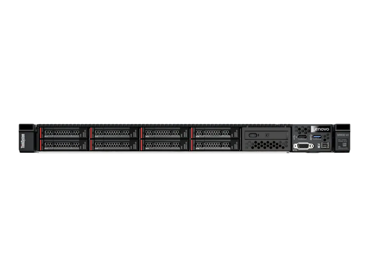 Lenovo ThinkSystem SR630 V2 7Z71 - Server - Rack-Montage - 1U - zweiweg - 1 x Xeon Silver 4309