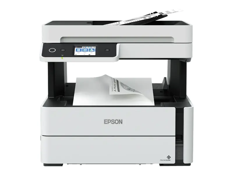 Epson EcoTank ET-M3180 - Multifunktionsdrucker - s/w - Tintenstrahl - ITS - A4/Legal (Medien) - bis zu 20 Seiten/Min. (Drucken) - 250 Blatt - 33.6 Kbps - USB 2.0, LAN, Wi-Fi(n)