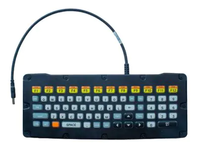 Zebra - Tastatur - hinterleuchtet - USB - QWERTY - für Zebra ET65