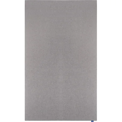 LEGAMASTER WALL-UP Akustik-Pinboard 200x120cm quiet grey vertikal, Grau, Stoff, 1200 mm, 2000 mm, 20 mm, 12,7 kg 7-144121
