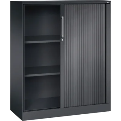 C+P Aktenschrank 143032000S10074 3OH 1310x1000x435mm sgr/sgr