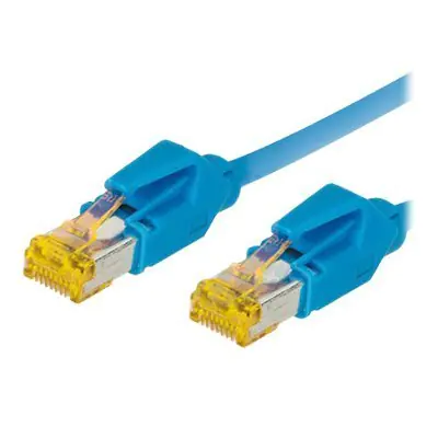 exertis Connect - Patch-Kabel - RJ-45 (M) zu RJ-45 (M) - 1.5 m - SFTP - CAT 6a - halogenfrei - Blau