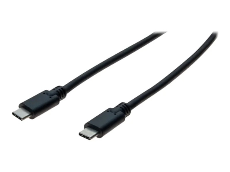 generic - USB-Kabel - USB-C (M) zu USB-C (M) - USB 3.1 Gen 1 - 1.8 m - Schwarz
