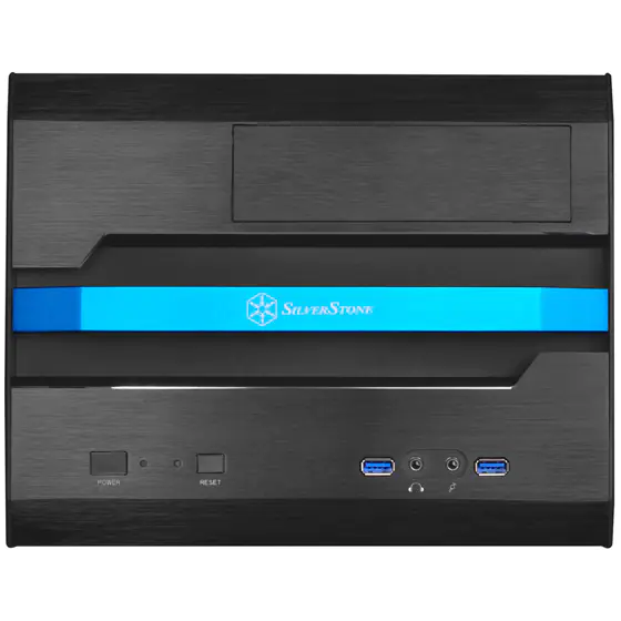 SilverStone SUGO SG12 - Tower - micro ATX - keine Spannungsversorgung (ATX / PS/2) SST-SG12B