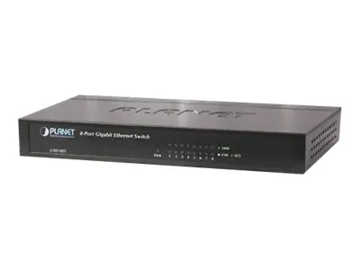 Planet GSD-805 - Switch - 8 x 10/100/1000 - Desktop