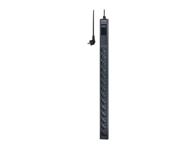 APC Easy Basic Rack PDU EPDU1116B-SCH - Stromverteilungseinheit (Rack - einbaufähig) - Wechselstrom 200/208/230 V - 3680 VA - Eingabe, Eingang CEE 7/4 - Ausgangsanschlüsse: 14 (power CEE 7/3) - 0U - 3 m Schnur - Schwarz - für P/N: AR9300SP, AR9300SP-R, AR