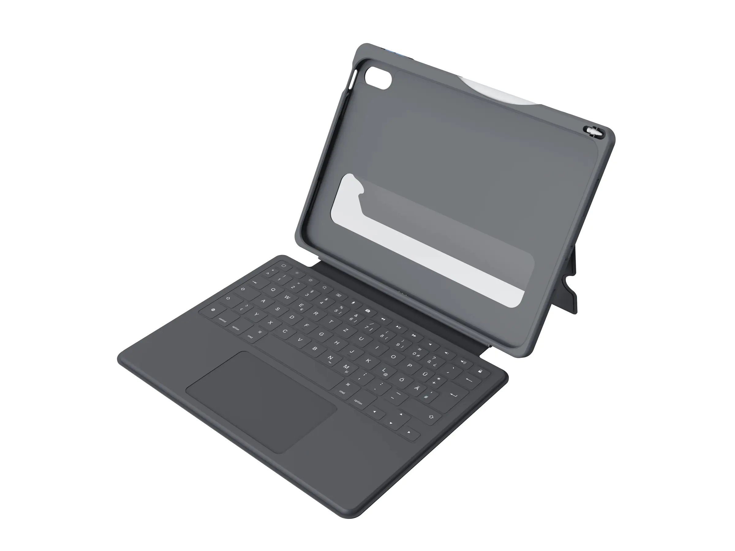 DEQSTER Touch PLUS - Tastatur und Foliohülle (Tastatur) 90-2000013