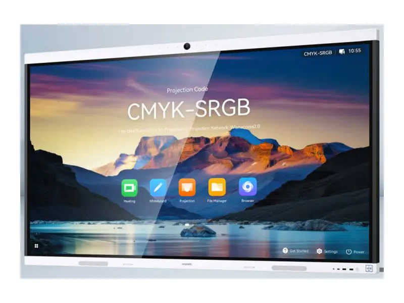 Huawei IdeaHub B3 IHB3-65SA - 165 cm (65") Diagonalklasse LCD-Display mit LED-Hintergrundbeleuchtung - Konferenz - mit integrierte interaktive Tafel, PC und Touchscreen (Multitouch) 55150937